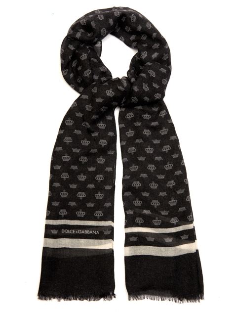 dolce gabbana scarf mens